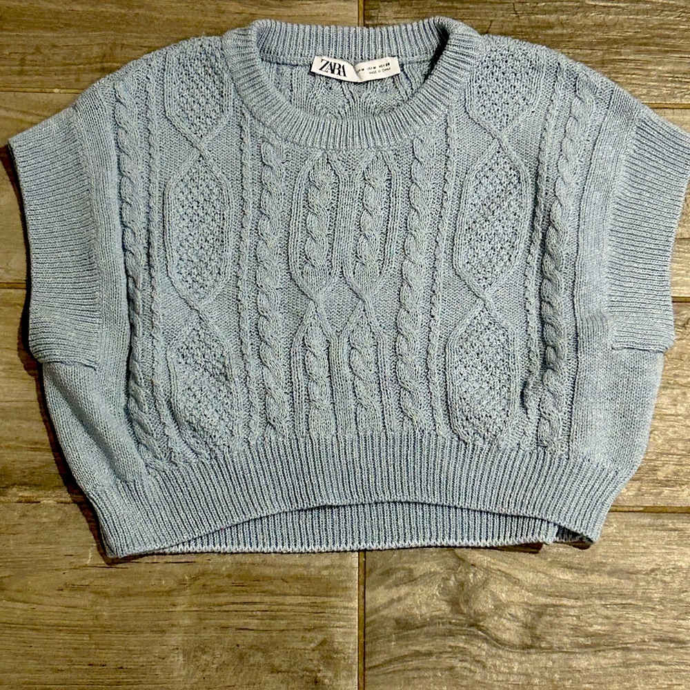 Zara cropped sweater
